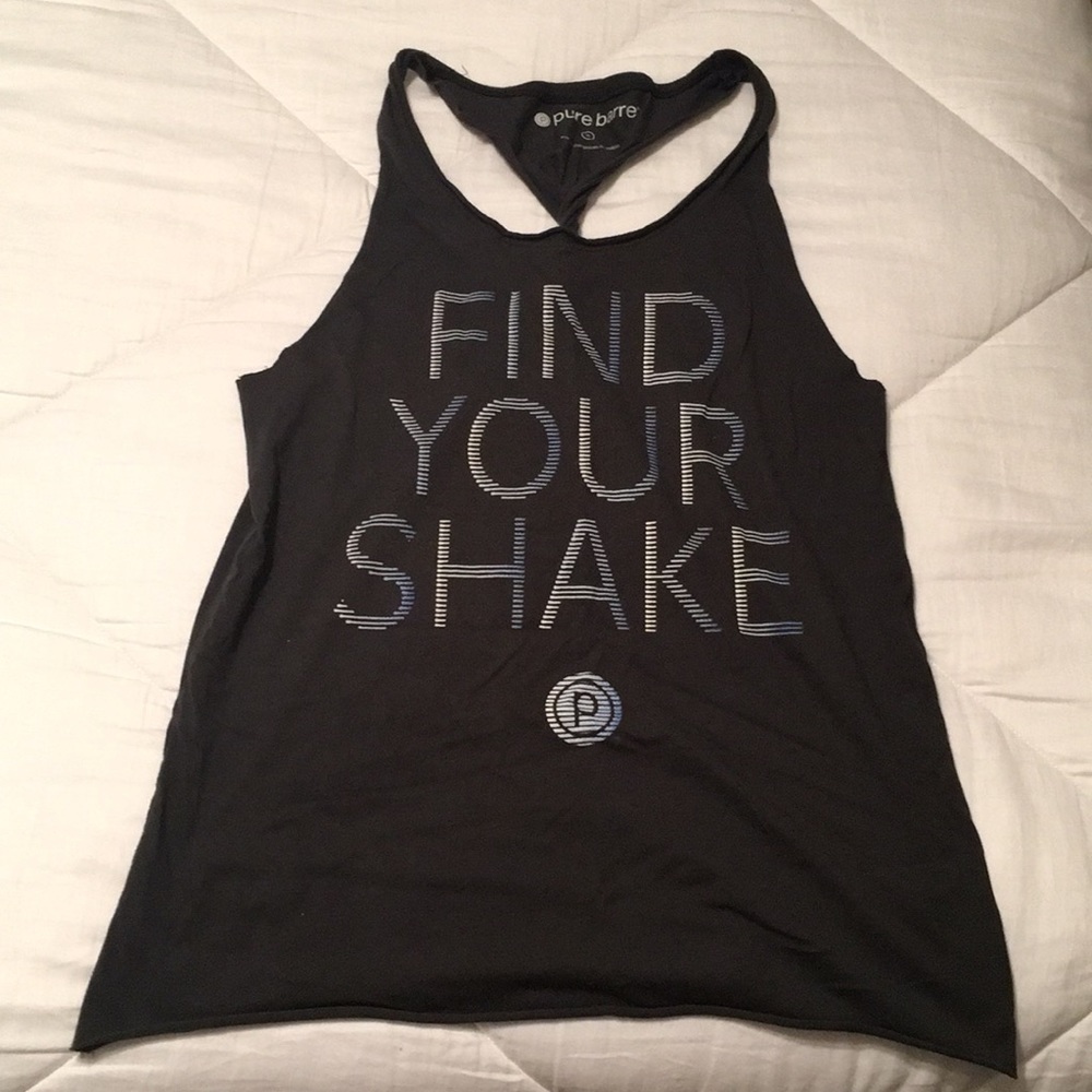 Pure Barre Find Your Shake Tank Size S!